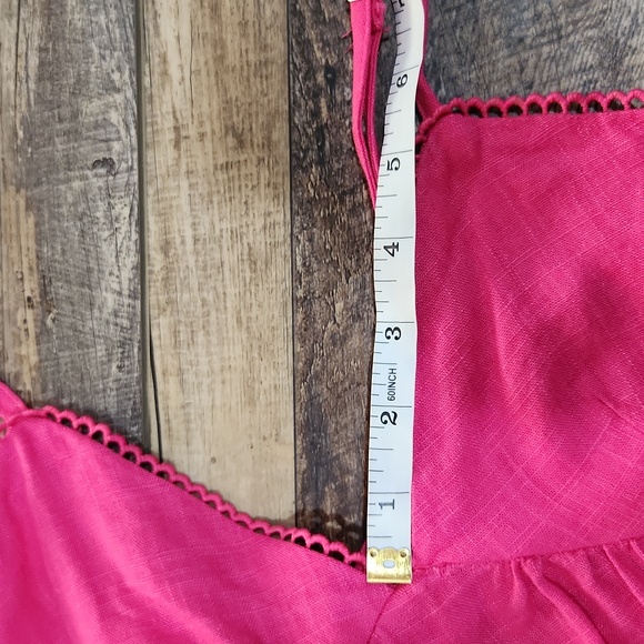 NWT Newbury Kustom pink Crop Tank Womens Medium - Picture 9 of 10